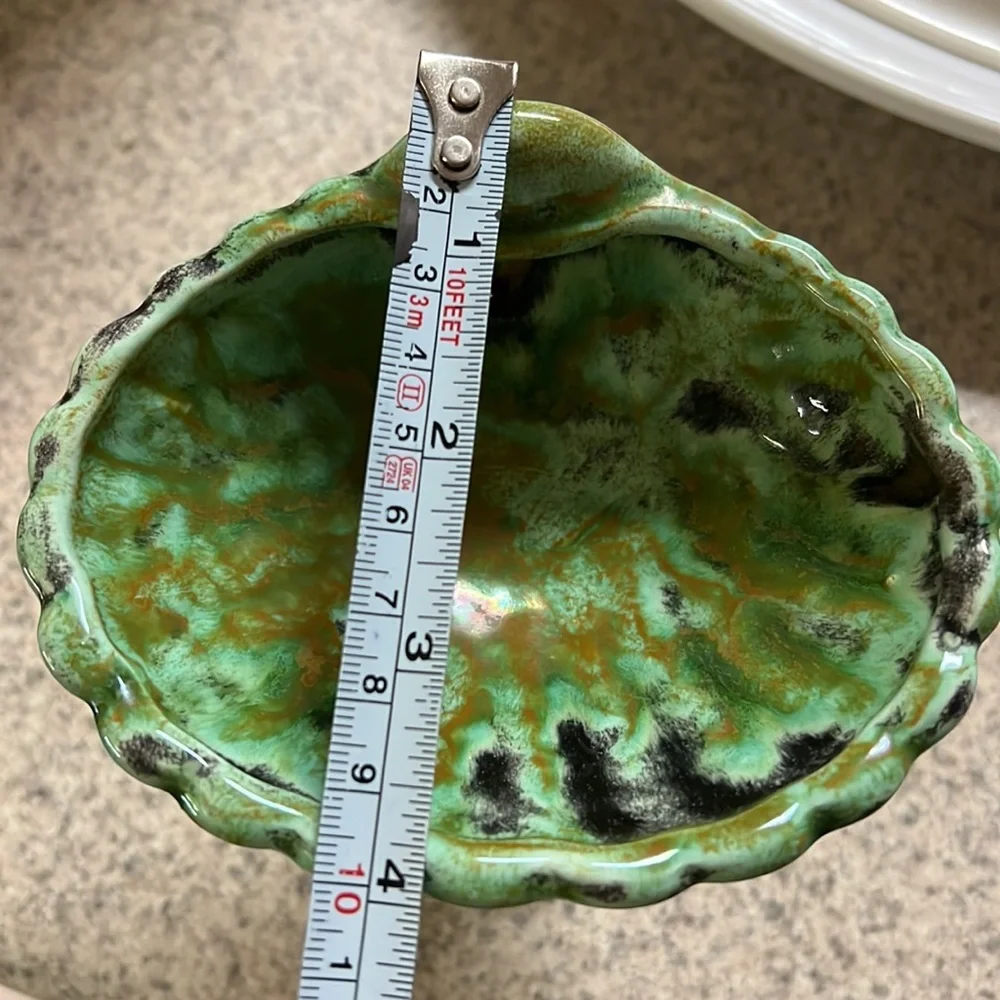 Hand made shell pottery